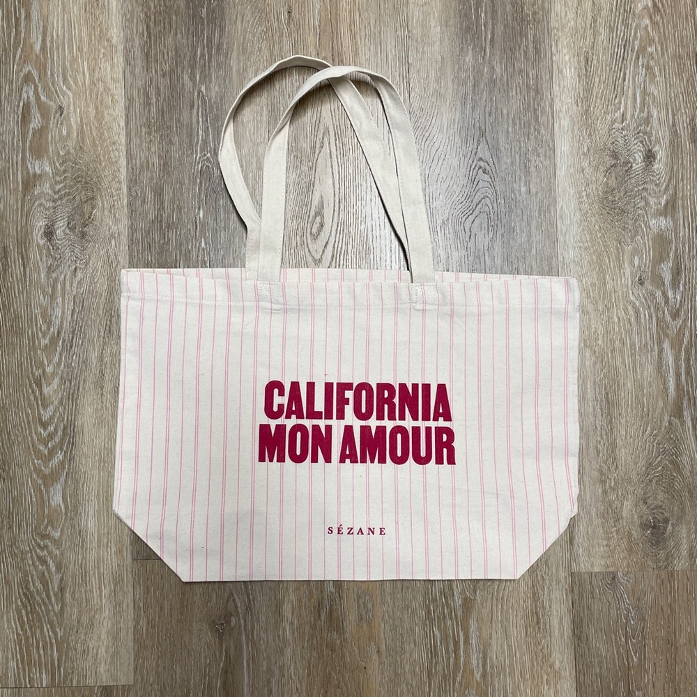 Sézane California Mon Amour Tote